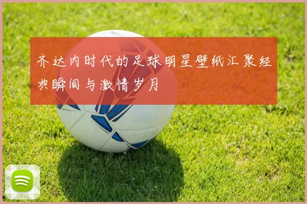 齐达内时代的足球明星壁纸汇聚经典瞬间与激情岁月